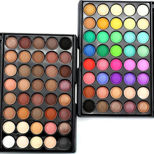 Paleta de Sombras Beauty Colors - 40 cores