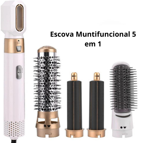 Escova Modeladora 5 em 1