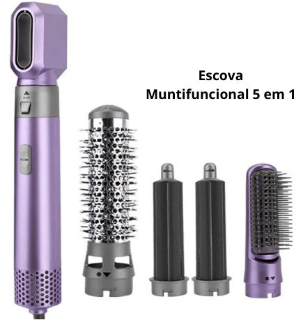 Escova Modeladora 5 em 1