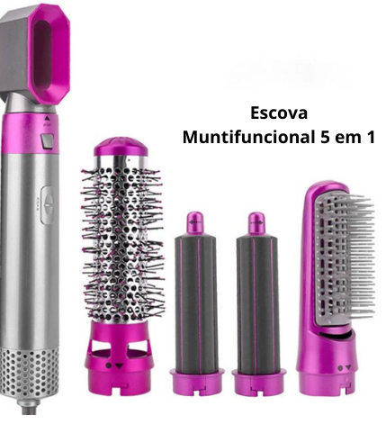 Escova Modeladora 5 em 1