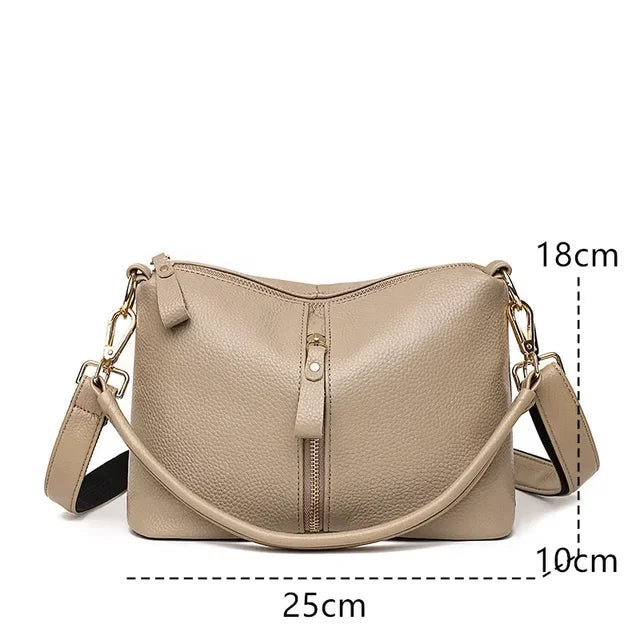 Bolsa Feminina de Ombro em Couro
