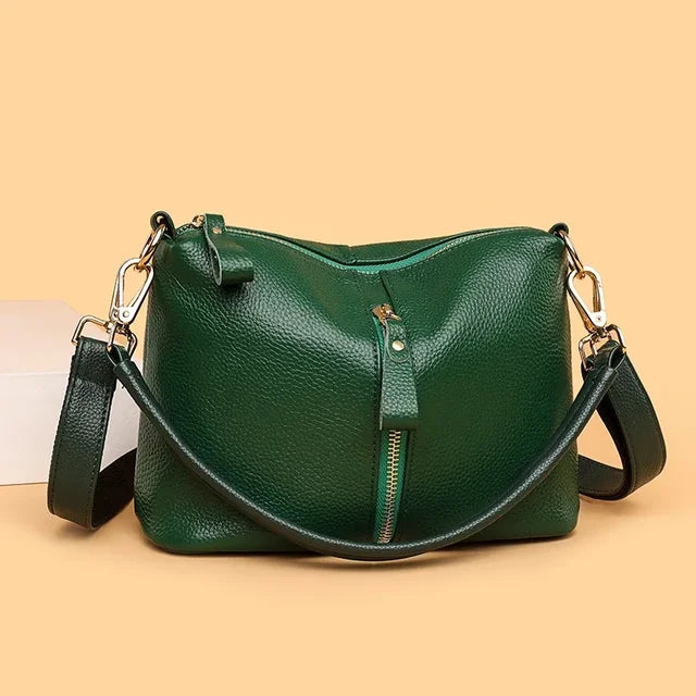 Bolsa Feminina de Ombro em Couro
