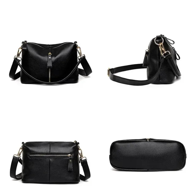 Bolsa Feminina de Ombro em Couro