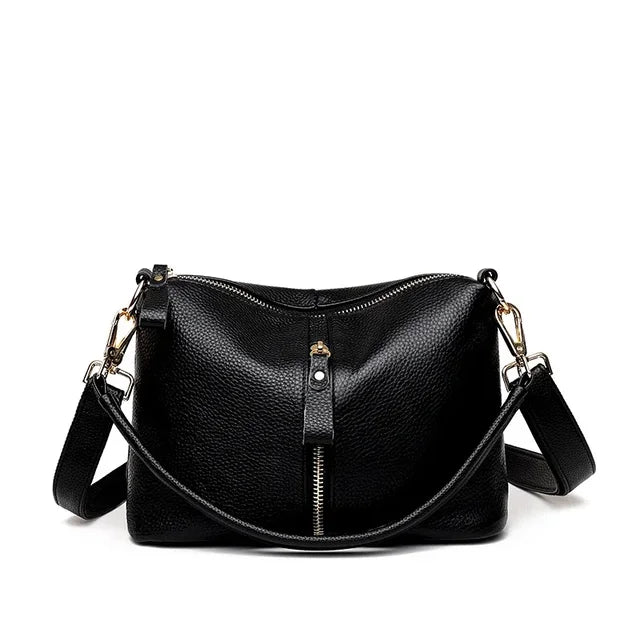 Bolsa Feminina de Ombro em Couro
