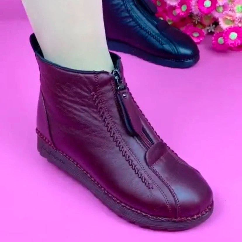 Botas para o Inverno de veludo