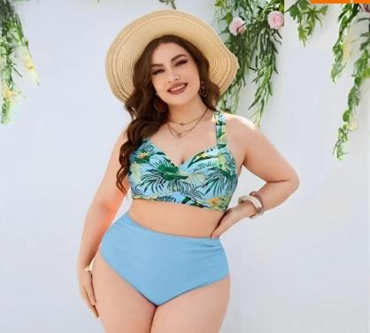 Biquíni Ruth - Plus Size/ 2 Peças