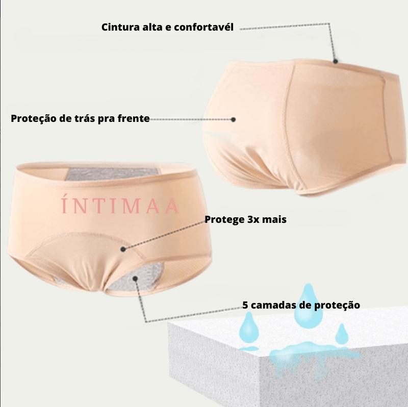 Calcinha Absorvente DryComfort-COMPRE 2 LEVE 3