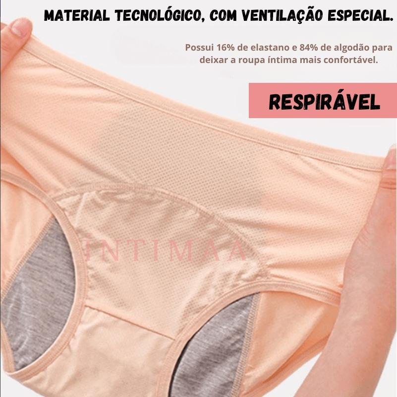 Calcinha Absorvente DryComfort-COMPRE 2 LEVE 3